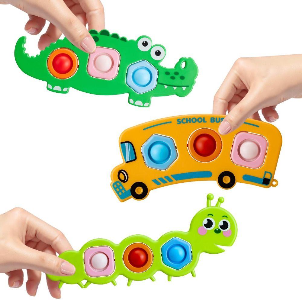 Early Education Finger Press Toys Fine Training Montessori Toy  for Toddlers 1 2 3 Year Old