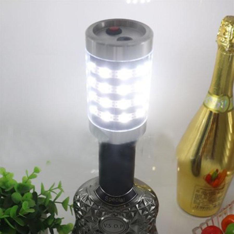 Thrisdar Champagne firework Flashing Stick With 2 scattered laser Topper Bar Strobe Baton Champagne Wine Bottle Laser Sparkler