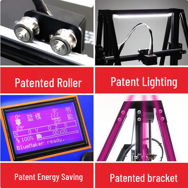 BlueMaker BM10-F-25 Series High-Precision 3D Printer