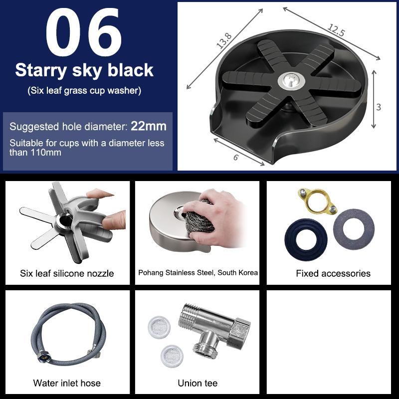 

Смеситель для мойки стеклянных чашек, автоматическая мойка чашек для пива, молока, кофе, чистящее средство, кухонные принадлежности для мойки