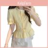 Soft Satin Butterfly Bow Blouse With 3d Pattern For Women Spring 2025