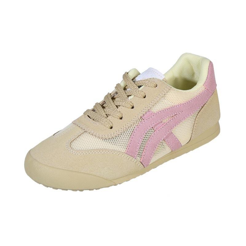 2025 new Forrest Gump shoes women's mesh breathable ultra-lightweight sports and leisure shoes summer women's shoes flat-bottomed German training s