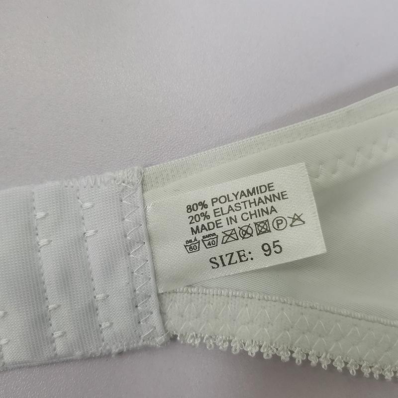 

Новий бюстгальтер великого розміру з чашкою DE, бюстгальтер з великою грудьми, невеликою нижньою білизною зі сталевими кільцями 100D