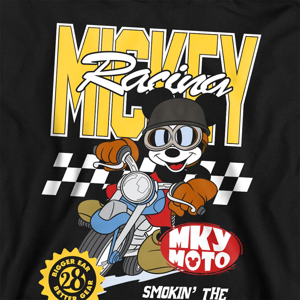 Mickey mouse Childrens/Kids Bike Racing Heather Hoodie