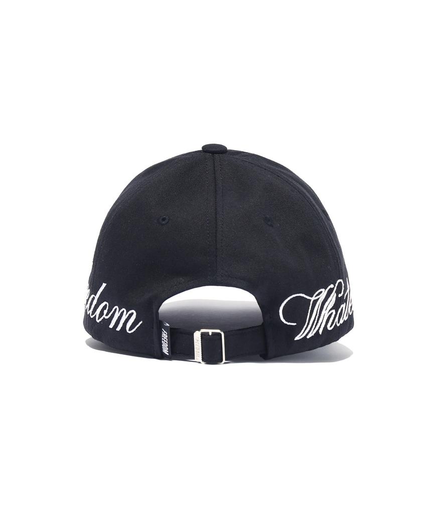 FREEDOM Big Logo Side Script Ball Cap (Black)