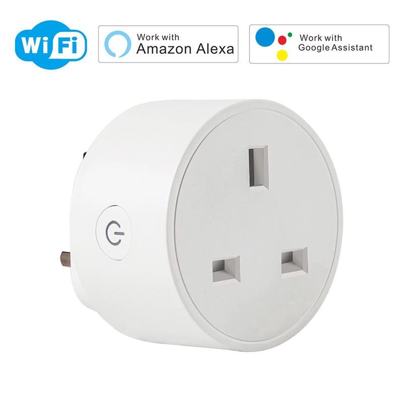 Graffiti WiFi Smart Socket with Alexa Voice Control & Mobile App, UK Standard