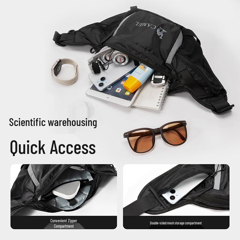 CAMEL Outdoor Multifunctional Waist/Chest Bag