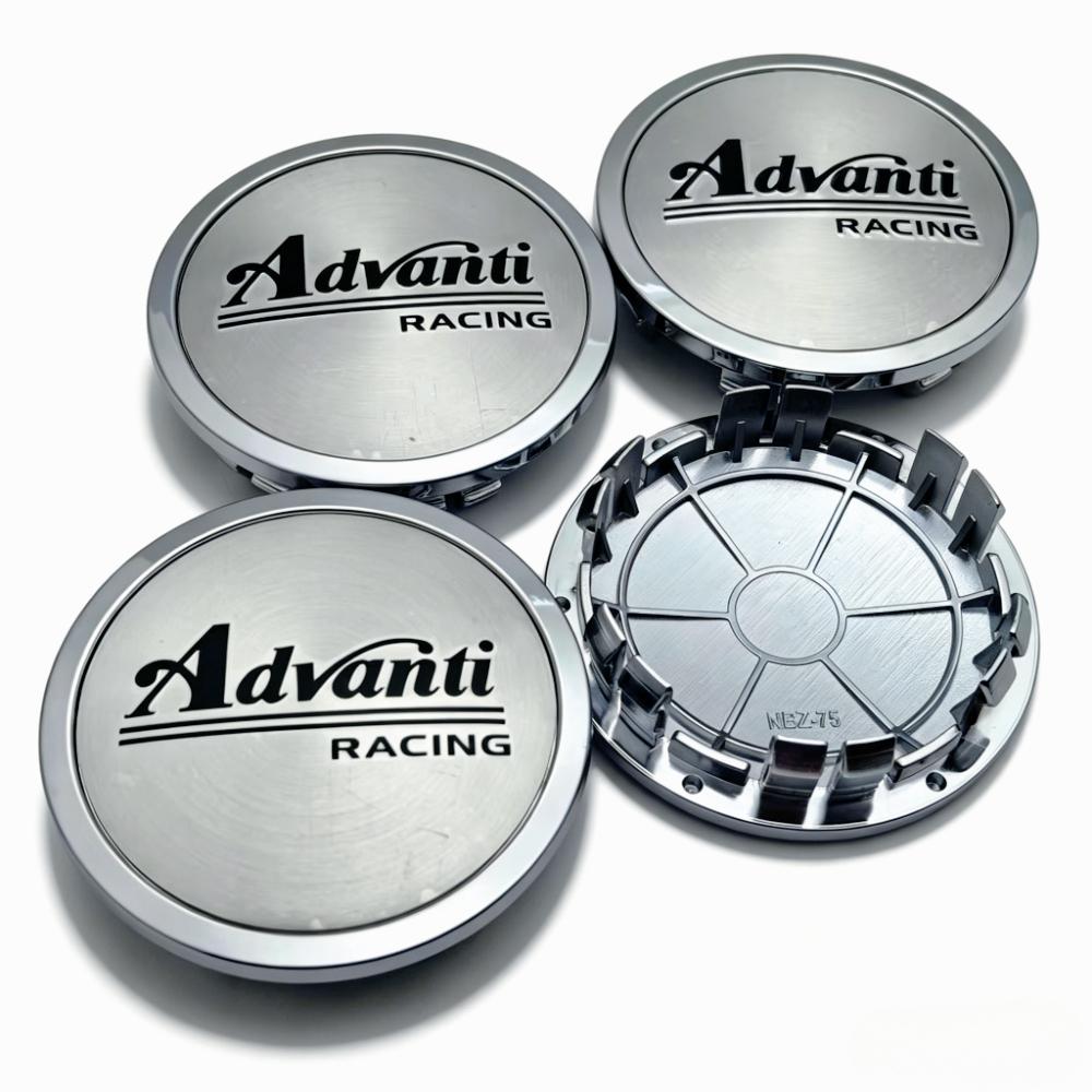 

4pcs Advanti Racing Logo Badge Car Wheel Center Caps 75MM Clips 65MM Rim Hubcaps Dust Cover Wheels Hub Dust Cap Car Accessories Advanti Badge&4pcs NBZ75 Wheel Cap