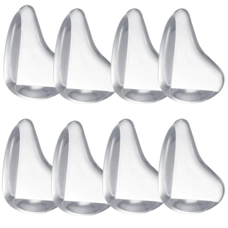 Baby Sicherheit Silikon Tisch Ecke Schutz Möbel Rand Schutz Abdeckung Transparent Kinder Anti Kollision Rand Guards