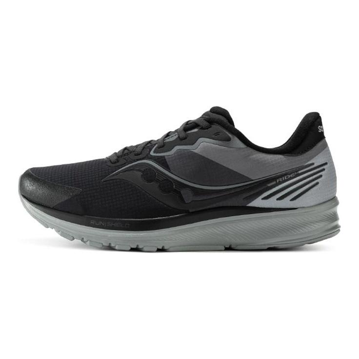 SAUCONY Ride Yutu 14 Fabric Cushioning Slip Resistant Abrasion Resistant Breathable Support Low Top Running Shoes Men's S20652-2(M)