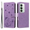 For Xiaomi Redmi 15 5G (Global) (169mm) Leather Wallet Case Cat Bee Pattern Phone Cover Stand