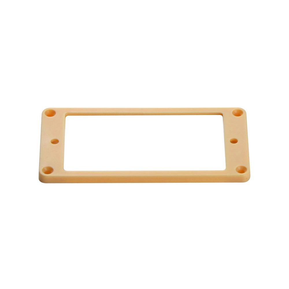 NEW Set of Neck & Bridge Flat Guitar Pickup Frame Humbucker Pickup Mounting Rings For Electric Guitar