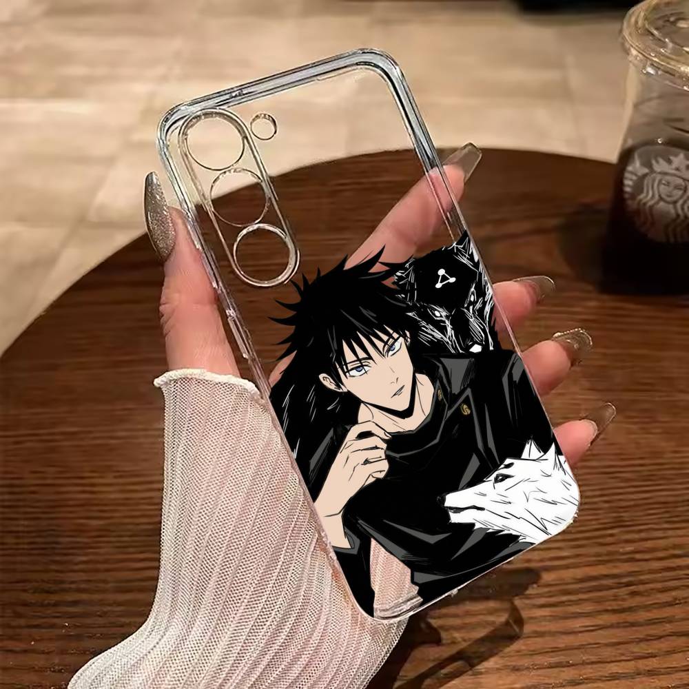 

J-Jujutsu K-aisen-opular characters Clear Phone Case for Samsung Galaxy A71, A70, A52, A51, A40, A30 Samsung a50 30s 50s