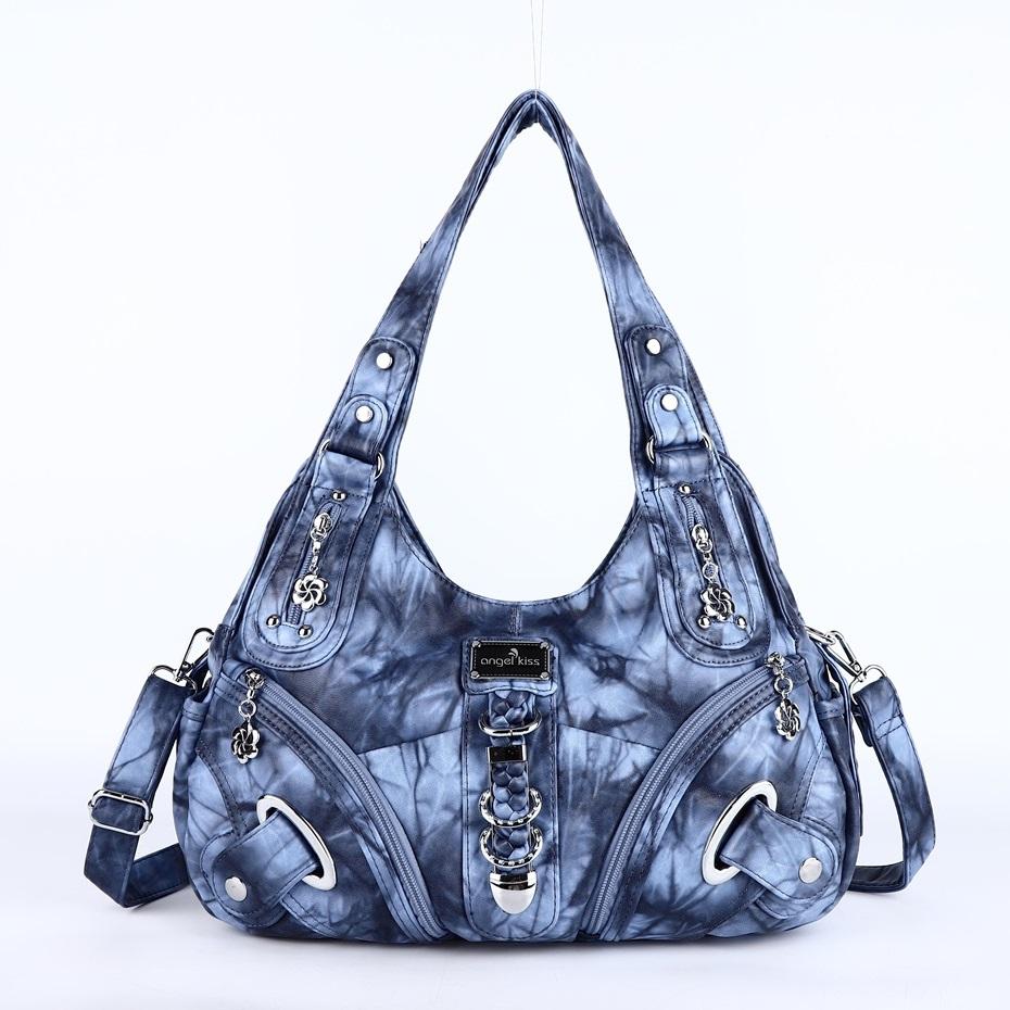 Vintage Damskie Torebki Modna Torba na Ramię Duża Torba Tote z Górnym Uchwytem Torba na Zakupy Wielofunkcyjna Listonoszka Damska Torba Hobo