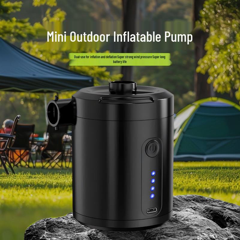 Przenośna pompa elektryczna do pontonów, materacy i kółek do pływania