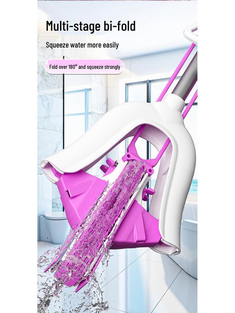 Triangular PVA Mop: Perfect for Corners, Strong Water & Dust Absorption, Ideal for Crevices and Dead Corners.