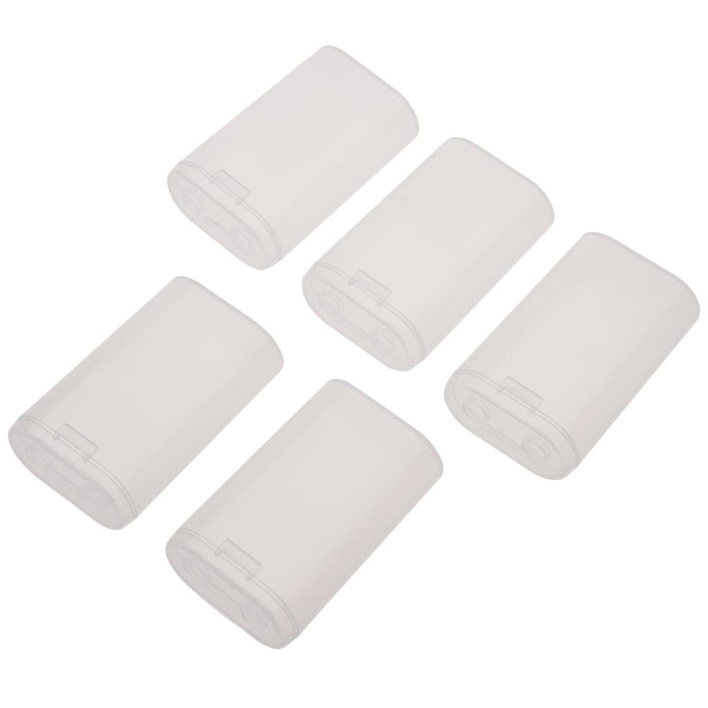PP Battery Container for 2pc 21700 Battery Storage Safeguards Your Batteries from Short Circuit Accident Drop Box