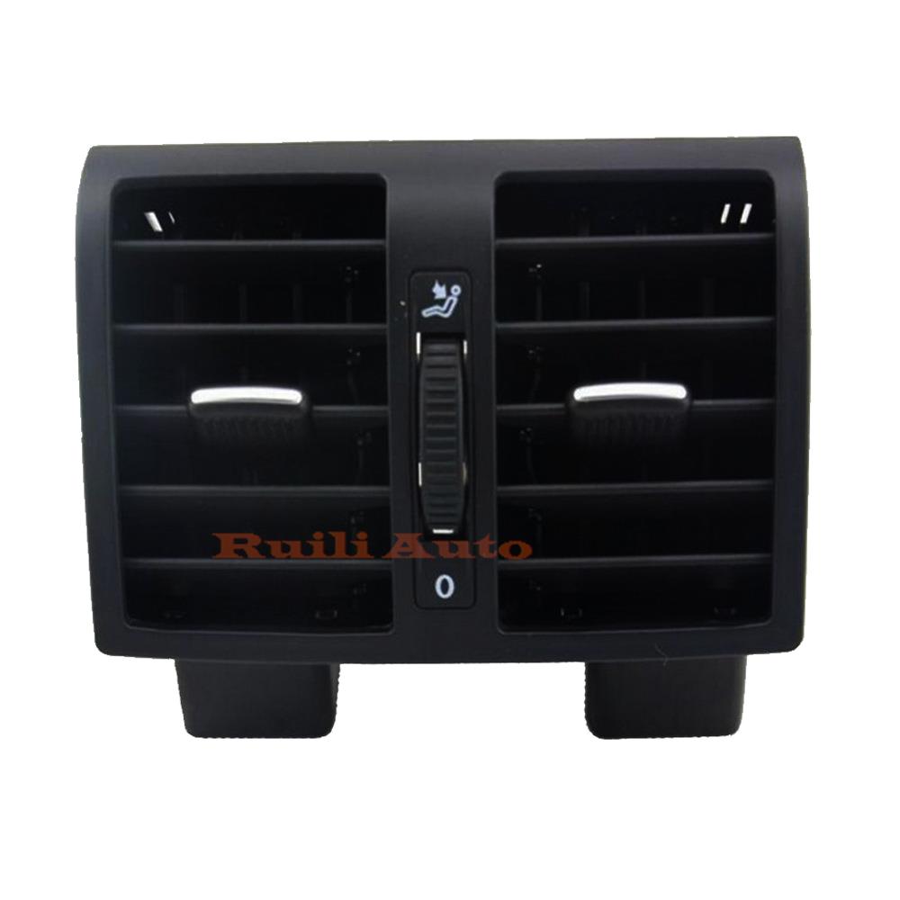 Ruili131 1 Passer til VW Touran Caddy 2003-2011 2012 2013 2014 2015 Auto Bak AC Klimaanleggsuttak ventil 1TD819203A