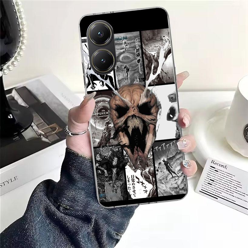 One P-Punch-Man Garou Soft Phone Case For Xiaomi Redmi 15C 15 13C 13 Poco X5 X6 X7 F7 Ultra M7 12C 12 10 10C 9C 9A 9T 9 Fundas P