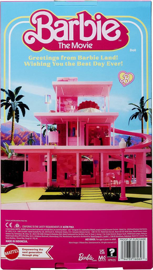 Barbie Movie [Barbie] The President [Dress-up Doll] [Ages 6 and Up] HPK05