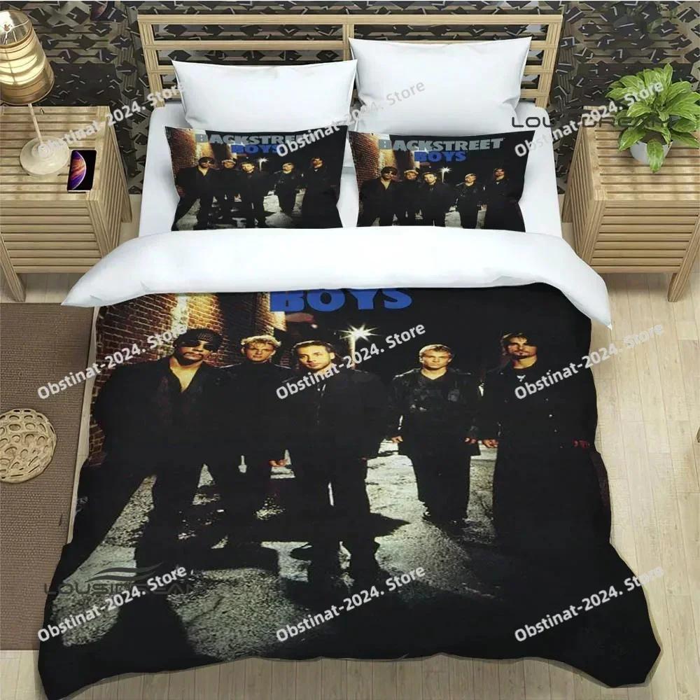 3D BSB Band Backstreet Boys Bettwäsche-Sets exquisites Bettenzubehör-Set Bettbezug Bettdecke-Set Bettwäsche Luxus Geburtstagsgeschenk