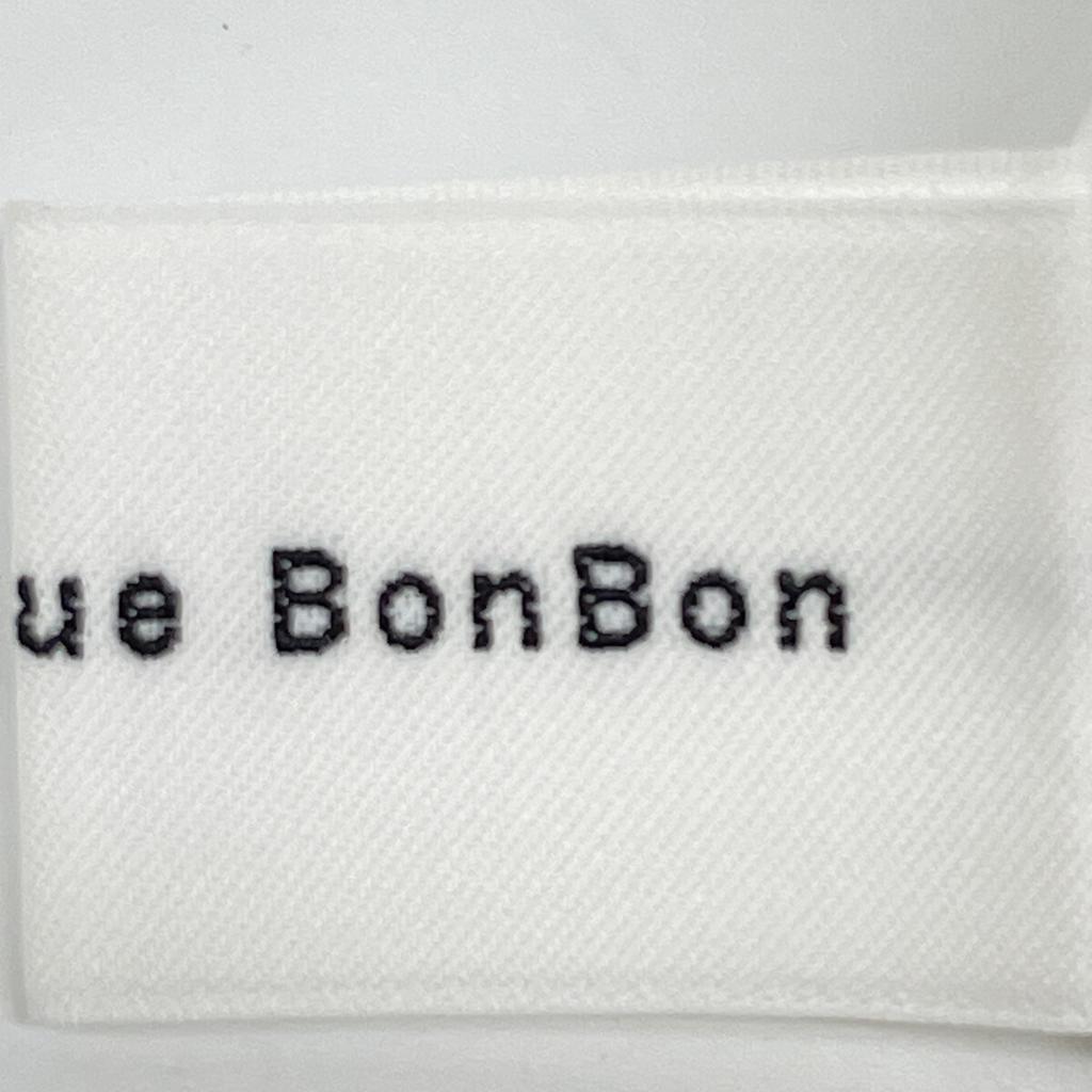 La Boutique BonBon LBZ1041501A0003 White Belted Narrow Skirt Skirt 36 whiteUsed