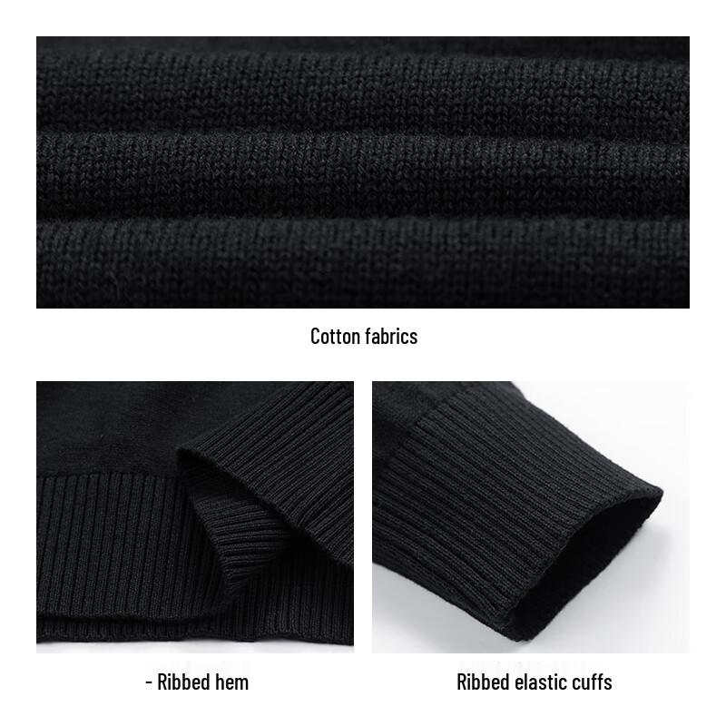 Baleno Herren S&K 100% Baumwolle Rundhals Pullover