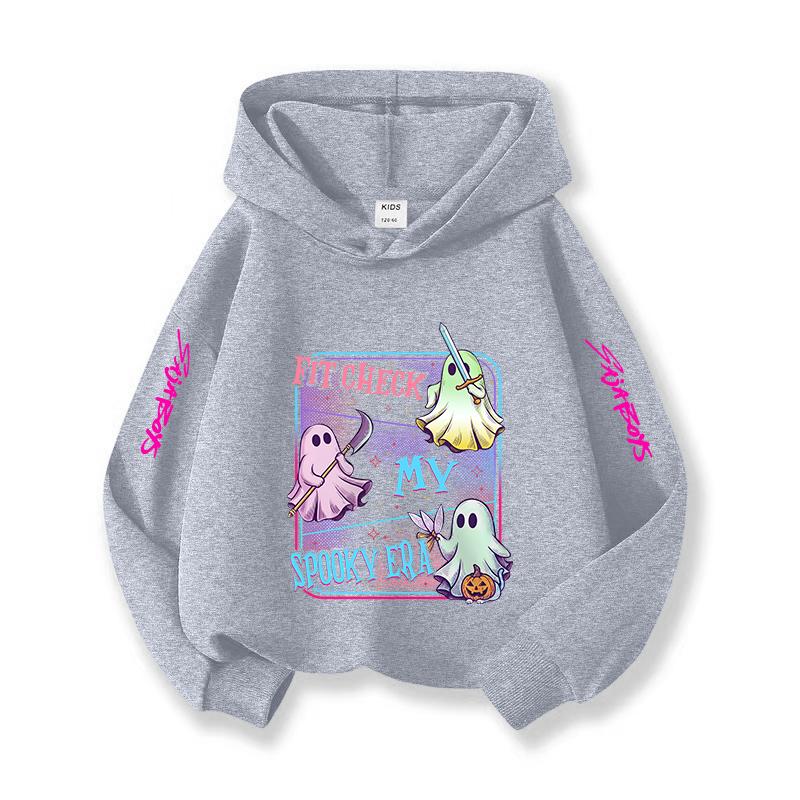 2025 New K-POP Animated Children's Hoodie Fashion Cartoon Printed Girls' Hoodie Sportswear Casual Style Top