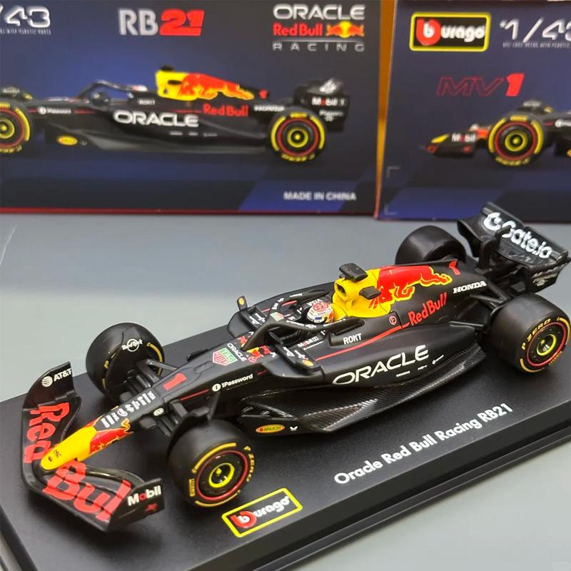 Neu auf Lager Bburago 2025 F1 Serie 1:43 2025 F1 Sf-25 Leclerc Rb21 Verstappen Mcl39 W16 Legierung Miniaturmodell Benutzerdefinierte Spielzeuge Geschenke