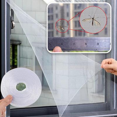 Simple Anti Mosquito No Need To Punch Holes Mosquito Net Window Self-adhesive Type Anti-mosquito Screens Home Textile Garden