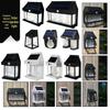 Solar Outdoor Wall Lamp with Motion Sensor, Three Modes, Rainproof Tungsten Filament for Garden and Courtyard