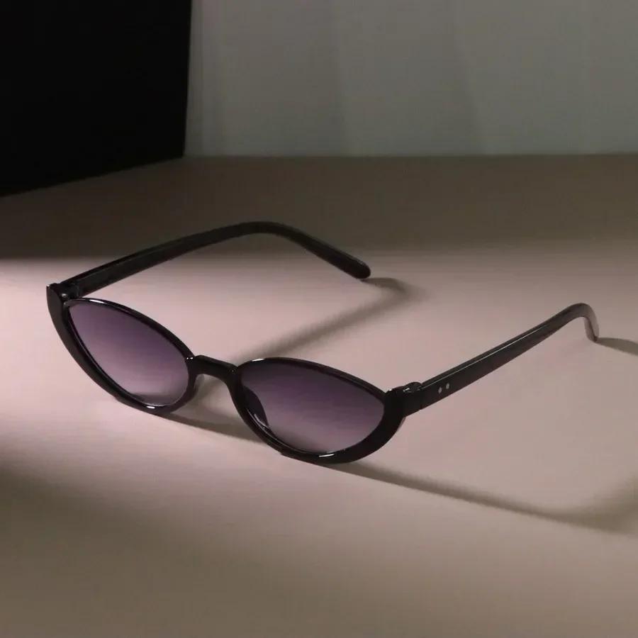 Casual Retro Cat Eye Sunglasses Women Men Vintage Square Female Male Glasses Small Frame Fashion