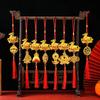 1/8Pcs 2026 Year Of the Horse Wall Hanging Ornament Chinese New Year Lucky Decor Accessories Housewarming Small Pendant Gifts