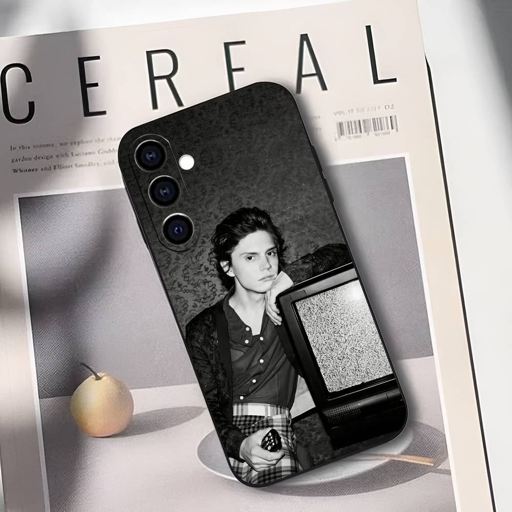

E-Evan P-Peters Phone Case For Samsung Galaxy A73,A72,A71,A70,A53,A52,A51,Soft Silicone Black Cover Samsung a73 5g