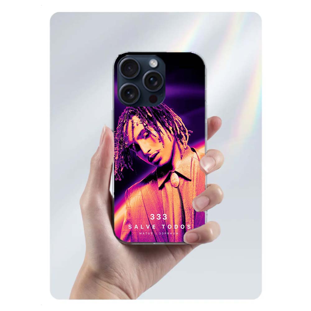 Rapper Matue 333 Album Klare Handyhülle Für Iphone 17 Air 16 Pro Max 15 Pro 14 Plus 17E 16E 11 13 12 Mini Hüllen Cases Fundas Cel
