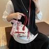 Lace Ribbon Bow Ribbons Bowling Bag French Style Women Handbags Fashion Boston Shoulder Bag  School