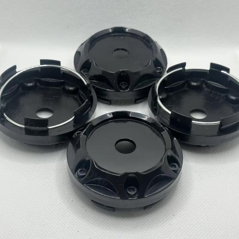 4Pcs/Set 68mm Fit 45mm Logo Car Vehicle Wheel Rim Center Hub Cap Cover No Logo Rim Hubcap Chrome ABS Plastic Car Wheels Parts