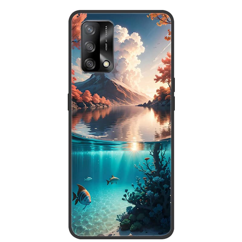 For Oppo A74 4G Case CHP2219 Funda Soft Silicone Cartoon Phone Case For Oppo A74 5G OppoA74 A 74 Cover Fundas Bumper Coque Capas