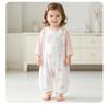 Summer Ice Cool Anti-Kick Split-Leg Sleeping Bag for Newborns - Lightweight and Comfortable