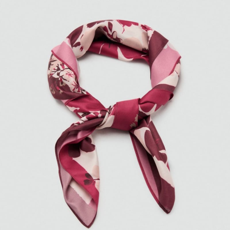 

Mango MANGO WOMAN Scarf GRANA Dark Red 17024092 single type