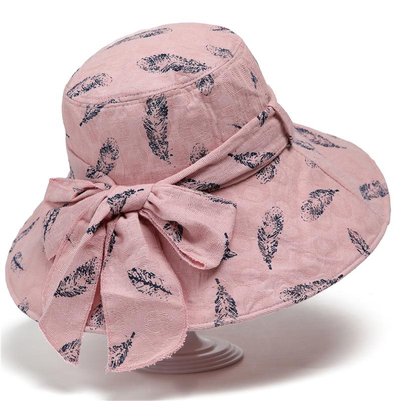 Foldable sun hat women's summer sun hat large brim bucket hat women's summer sun hat UV protection