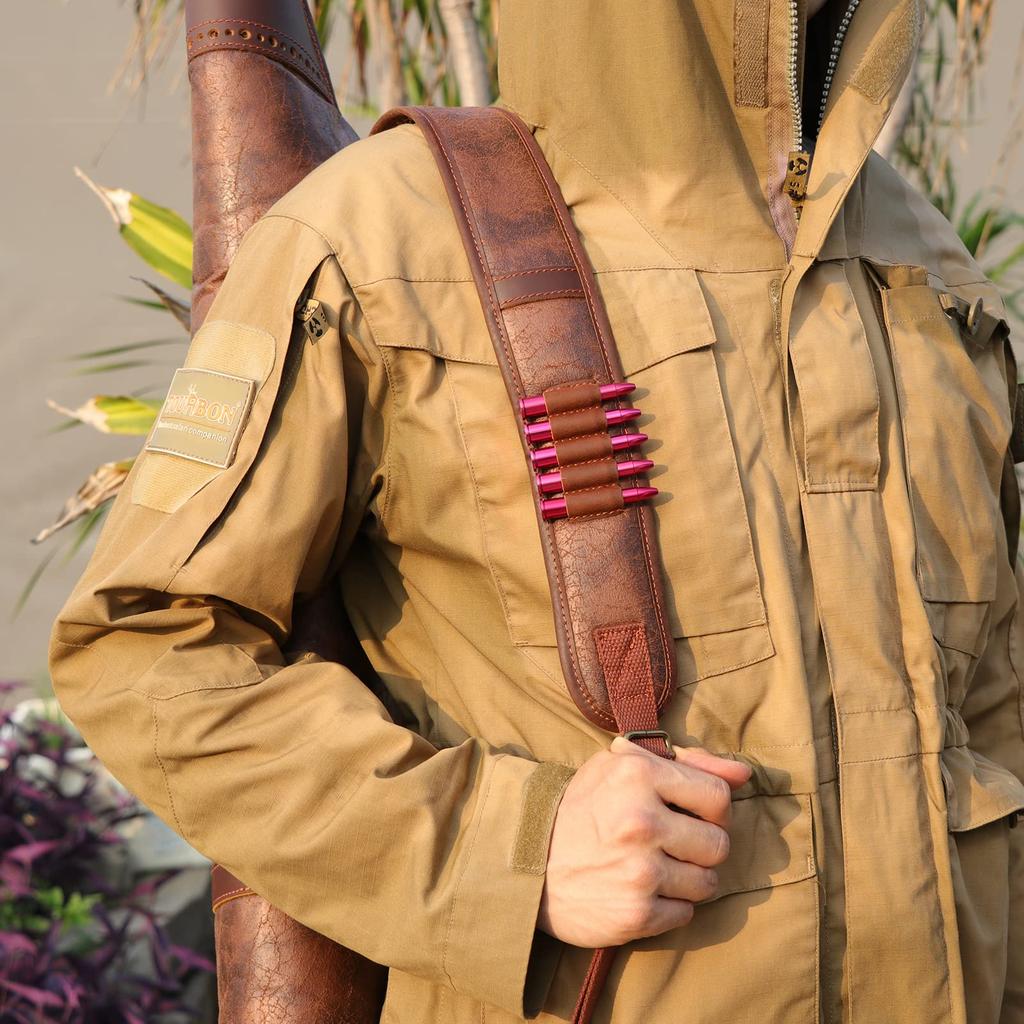 TOURBON Gun Rifle Storage 123cm Case, Easy-to-Carry Bag,