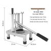 ZISIZ Stainless Steel Potato and Vegetable Slicer