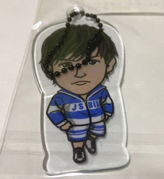 

J SOUL BROTHERS III (JSB) Takanori Iwata Official Merchandise, Straight Face Ver. Clear Charm B