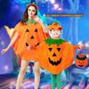 Halloween Pumpkin Costume Adult Parentchild Clothing Cosplay Fancy Party Dress
