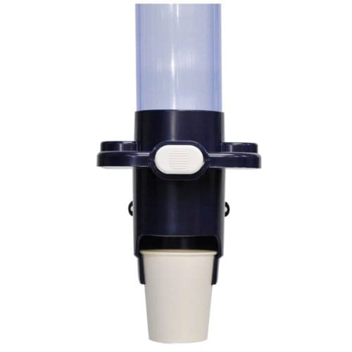Sunnap Cup Dispenser, Blue, 14.3cm X 16cm X 43cm, Holds Approximately 60 7 Oz (205 Ml) Cups, CD-7DB