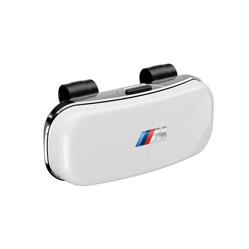 BBIF1 Car ABS Visor Glasses Box Auto Sunglasses Storage Case Accessories For BMW E90 G80 M3 G30 M5 F82 F83 F20 F21 G42 F95 F96 G06 G07