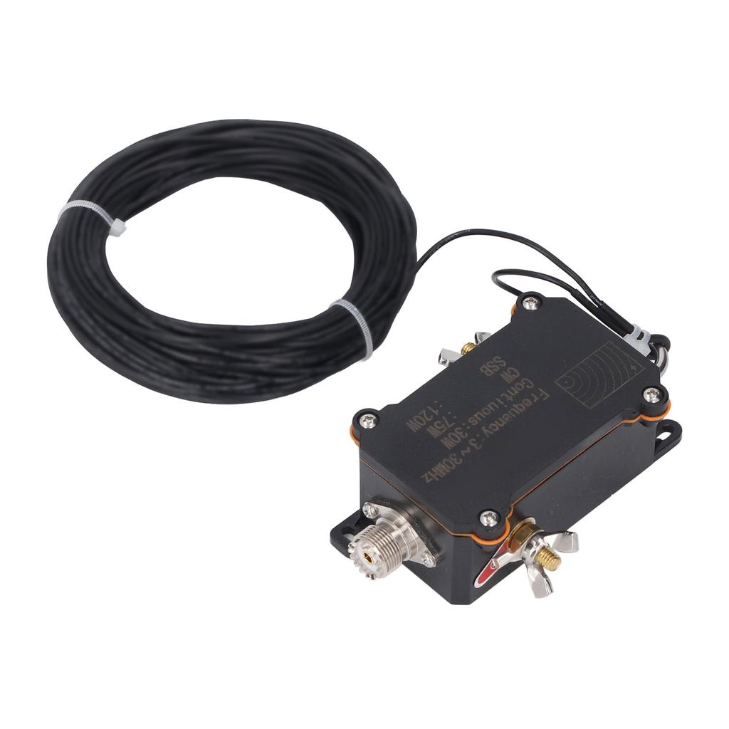 EFHW Antenna 3-30MHZ 1:49 Balun SSB120W 20m Length Portable Shortwave Radio Antenna