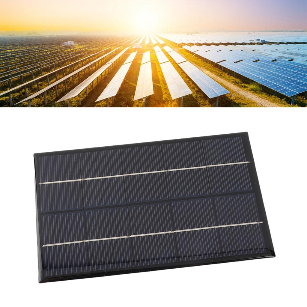 1,9W 5V Mini Polysilizium Solarmodul Solar Outdoor Camping Batterieladegerät DIY Teile