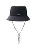Emelbi Gorpcore Lightweight Nylon Safari Bucket Hat Ny (Black)